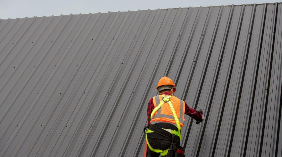 Professional metal roof installation services in State Road, NC